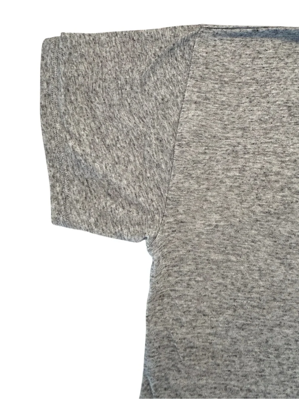 J. Crew Woman’s Heather Gray Tee with Green Elephant Print SZ XL Casual
